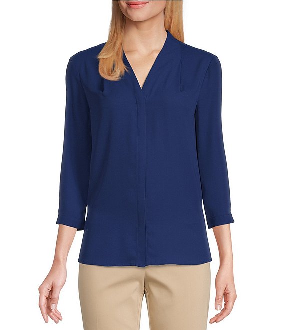 dillards petite tops