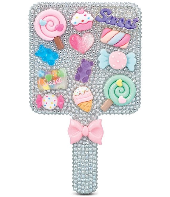 Iscream Charm Rhinestone Mirror, Multi - Image 1