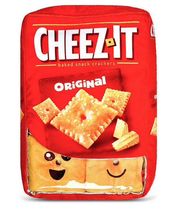 Iscream Cheez It Box Packaging Plush Pillow