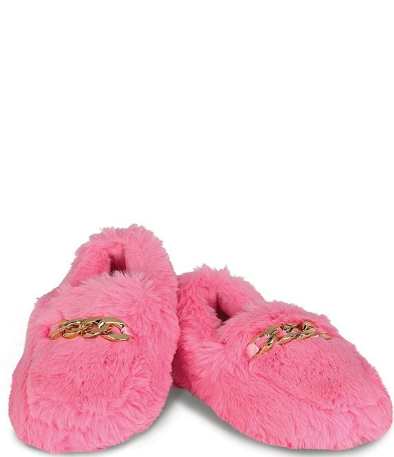 Iscream Girls' Furry Loafer Slippers (Youth) | Dillard's