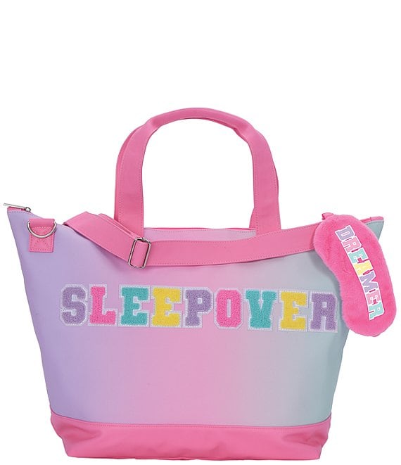 Girls Personalised Star Design Sleepover Bag – Candy Bows