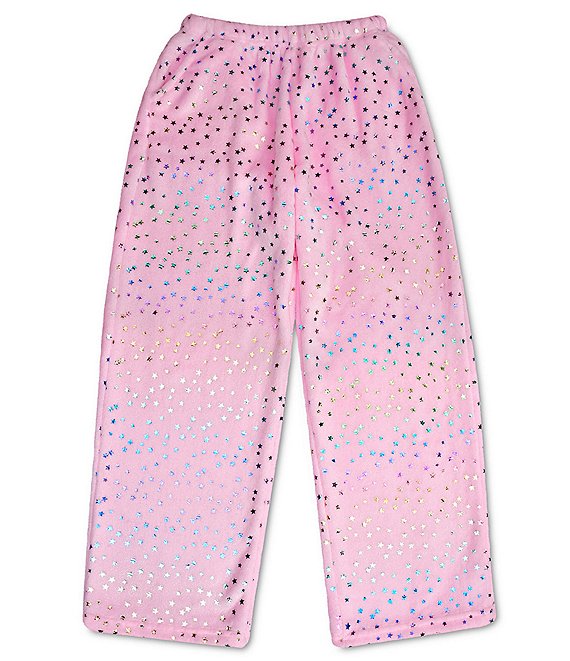 Iscream Little/Big Girls 4-14 Metallic Star Print Plush