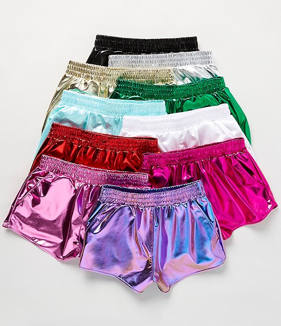 Iscream Little/Big Girls Metallic Pull-On Shorts | Dillard's