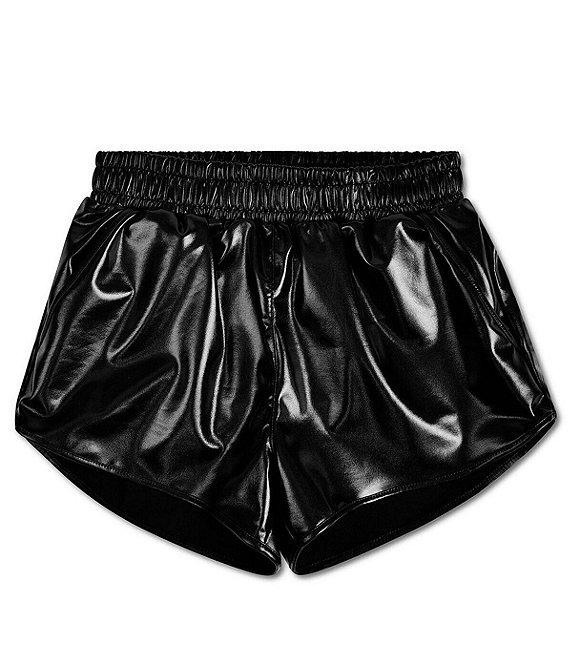 Iscream Red Metallic Shorts