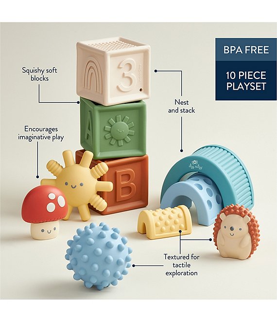 Itzy Ritzy Itzy Blocks™ Sensory Blocks Set | Dillard's