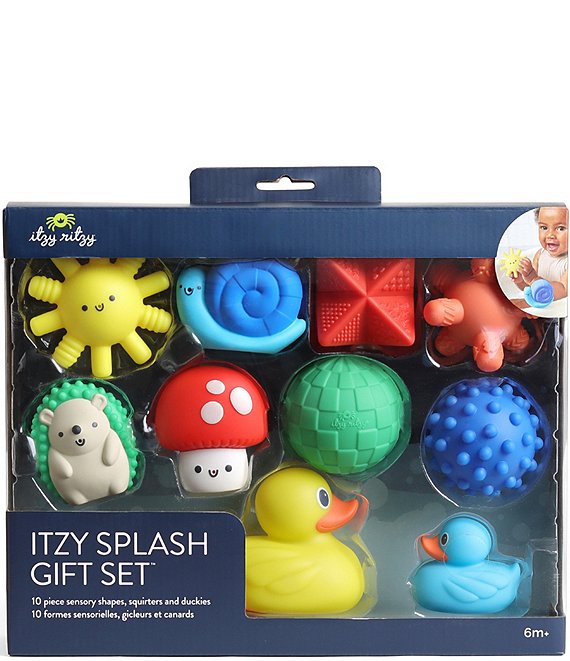 Itzy Ritzy Itzy Splash Gift Set™ 10-Piece Bath Toys | Dillard's