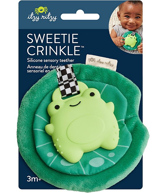 Itzy Ritzy Sweetie Crinkle™ Sensory Teether