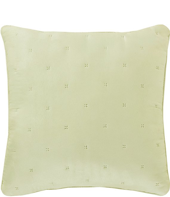 Color:Green - Image 1 - J. by J. Queen New York Vesper Square Pillow