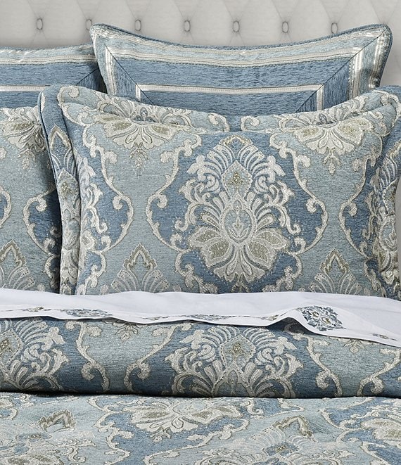 J. Queen New York Celtic Woven Chenille Damask Comforter Set