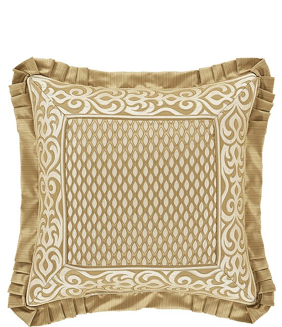 Diamond Tufted Throw Pillow, Natural / 20 x 20