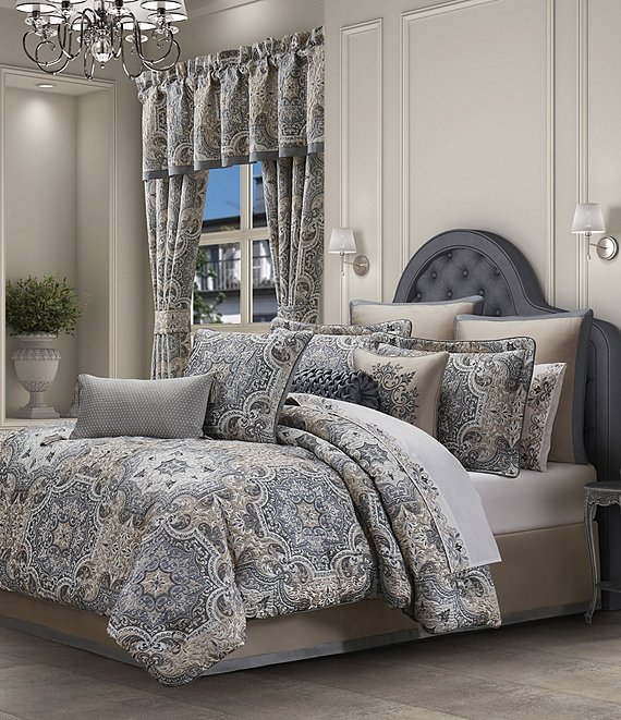 J. Queen New York Legend Woven Medallion Comforter Set | Dillard's