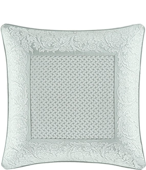 J. Queen New York Riverside Square Throw Pillow - Spa - 18 in