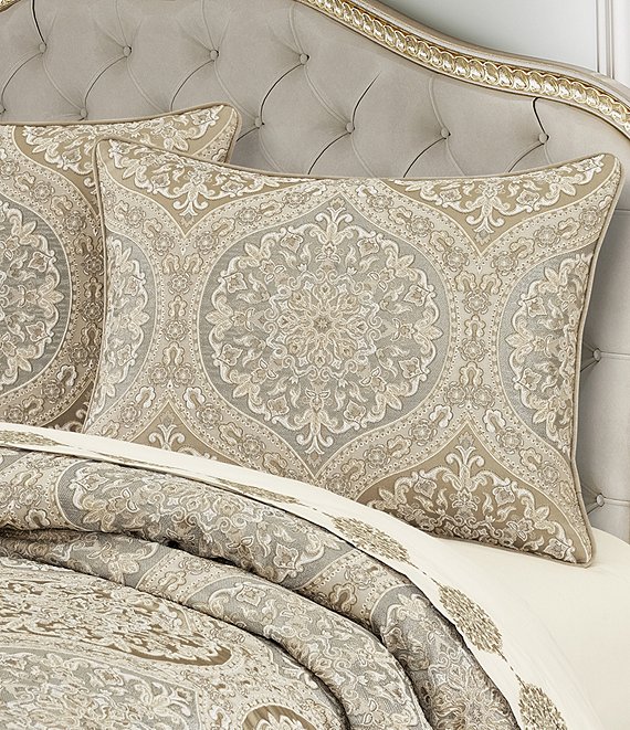J. Queen New York Romero Woven Medallion Oversized Comforter Set