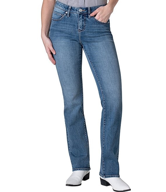 Jag Jeans Best Kept Secret Technology Eloise Mid Rise Recycled Cotton Blend  Bootcut Jeans