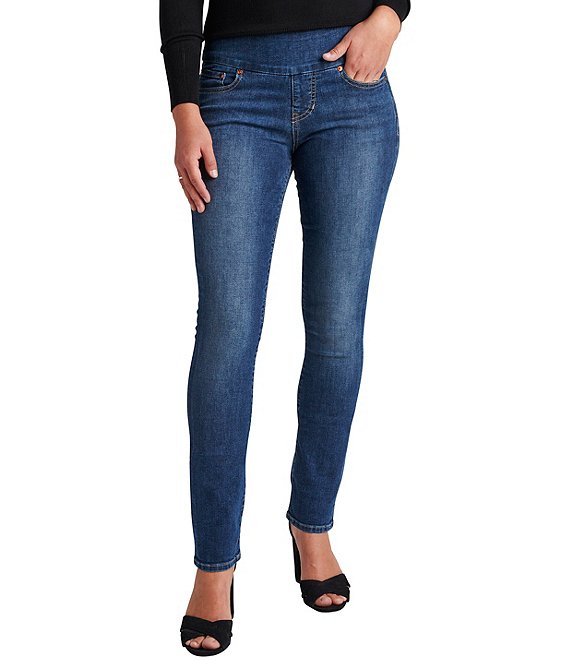Jag Jeans Peri Straight Leg Pull-On Jeans | Dillard's