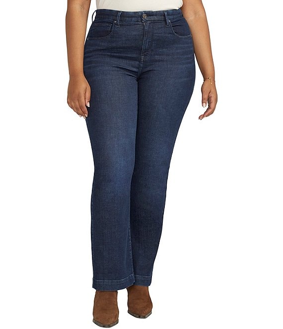 Jag Jeans Plus Size Phoebe High-Rise Bootcut Jeans | Dillard's