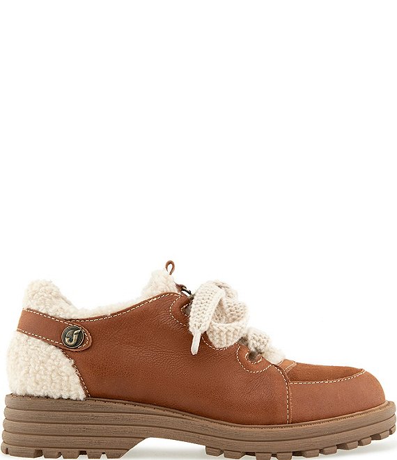 Jambu Women's Ivory Leather and Suede Lace Up Oxfords | Dillard's