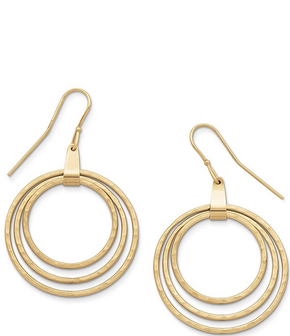 James 2024 Avery K lever back earrings