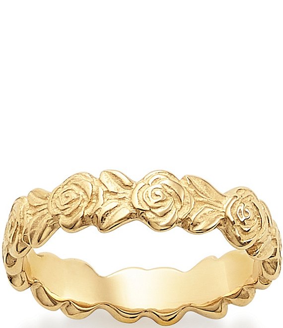 Color:14K Gold - Image 1 - 14K Gold Rose Ring