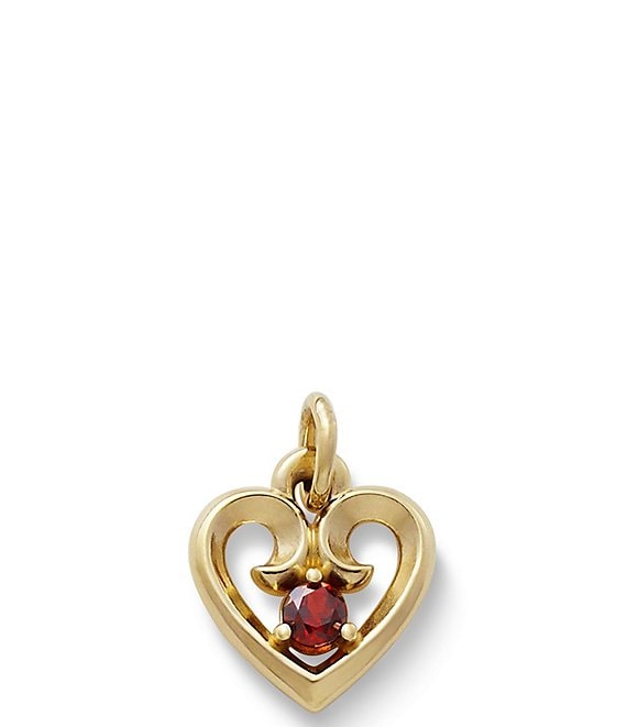 James Avery 14K Gold Remembrance Heart Pendant