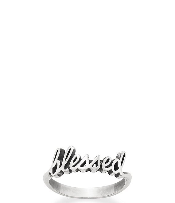 James Avery #double;Blessed#double; Ring