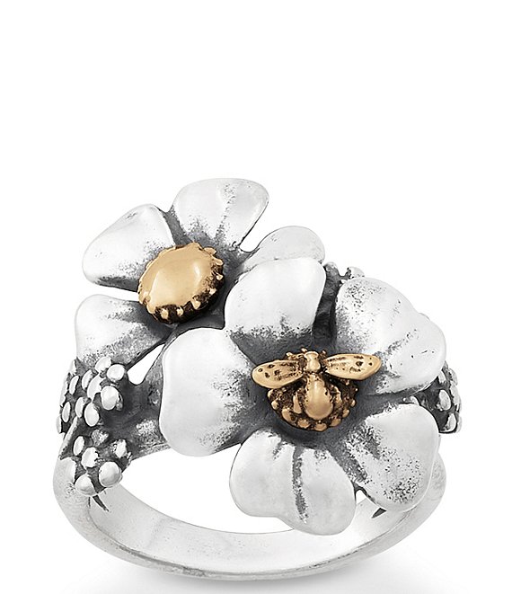 James Avery Blossoms and Bee Ring