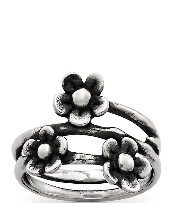  Dreambell 925 Sterling Silver Oval Filgree Flower