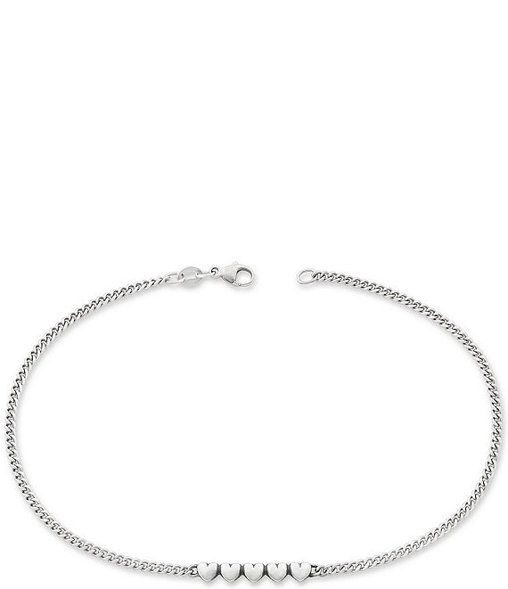 James Avery Chain of Hearts Anklet