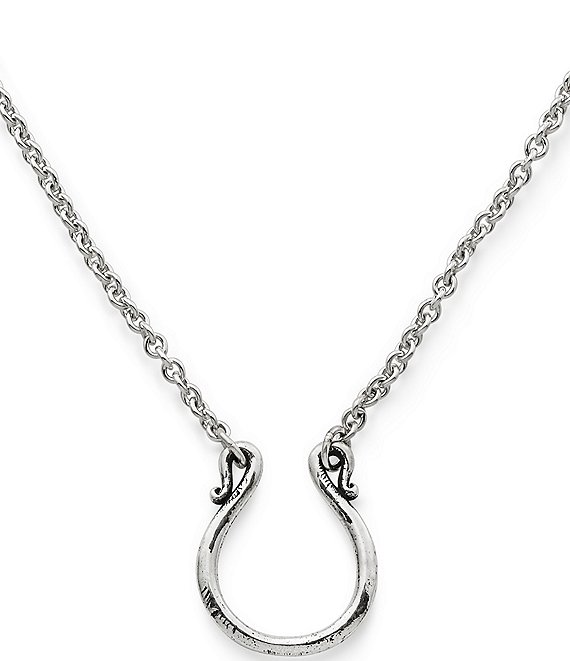 Color:Silver - Image 1 - Changeable Charm Holder Necklace