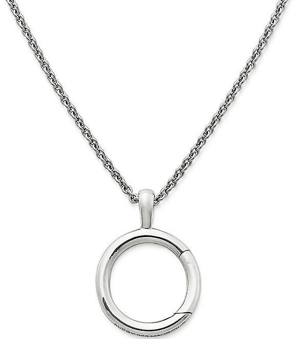 Peace Sign No.1 Tiny Charm Necklace Silver – Wild & Arrow