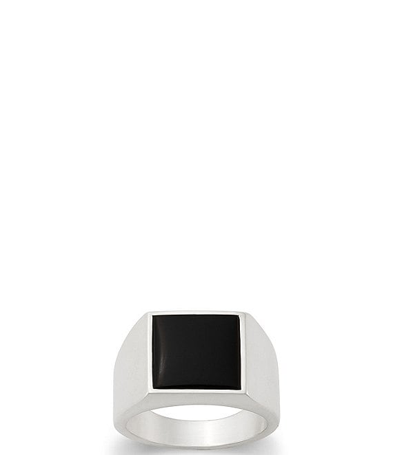James Avery Classic Gemstone Signet Ring