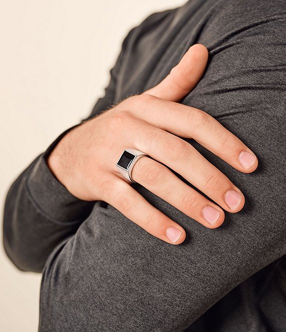 James Avery Classic Gemstone Signet Ring | Dillard's