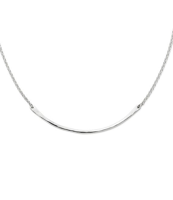 James Avery Crescent Changeable Charm Holder Necklace