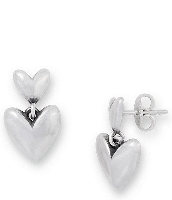 James Avery Dancing Hearts Drop Earrings