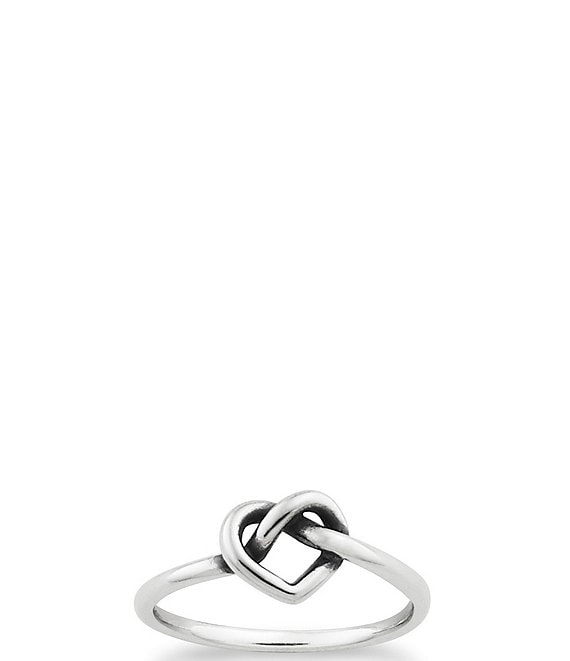 James Avery Delicate Heart Knot Ring