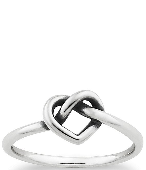 James Avery Delicate Heart Knot Ring | Dillard's