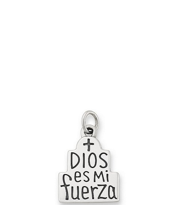 James Avery Dios Es Mi Fuerza Charm