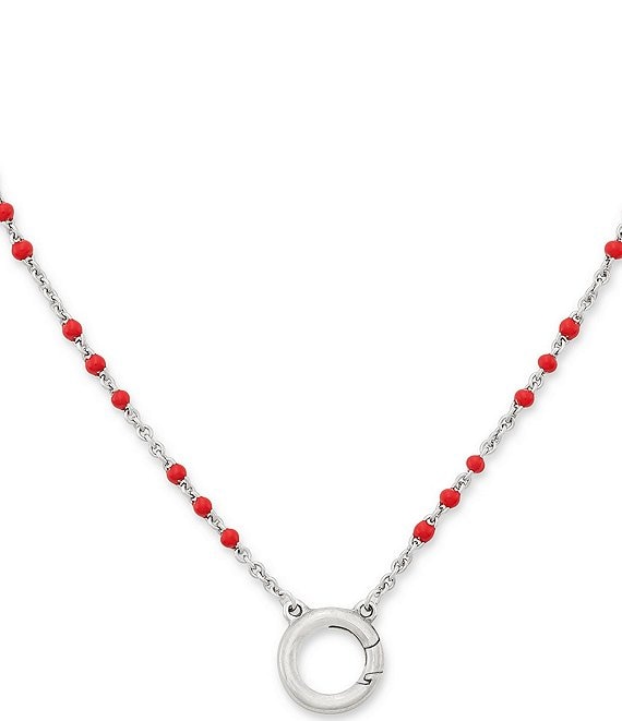 James Avery Beaded Enamel Changeable Charm Necklace | Dillard's
