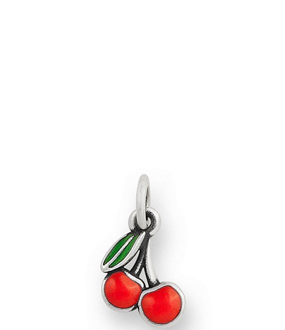 James Avery Enamel Cherries Charm
