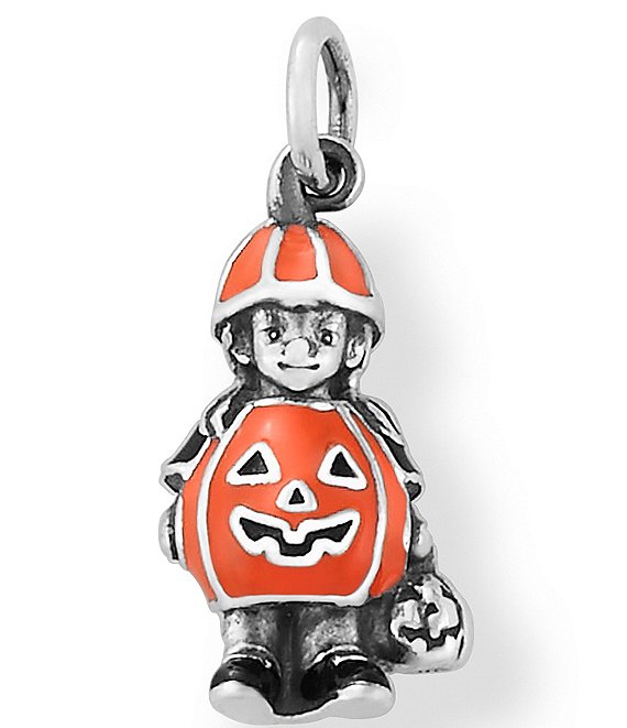 James Avery Enamel Trick or Treater Sterling Silver hot Charm