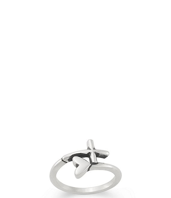 James Avery Faith Wrapped In Love Heart Band Ring
