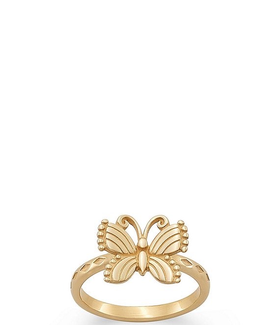 James Avery 14K Festival Butterfly Ring