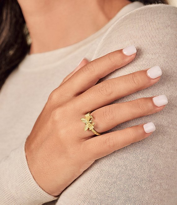 James Avery 14K Festival Butterfly Ring | Dillard's