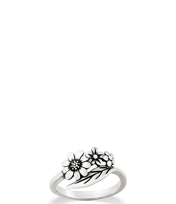 James Avery Floral Wrap Band Ring