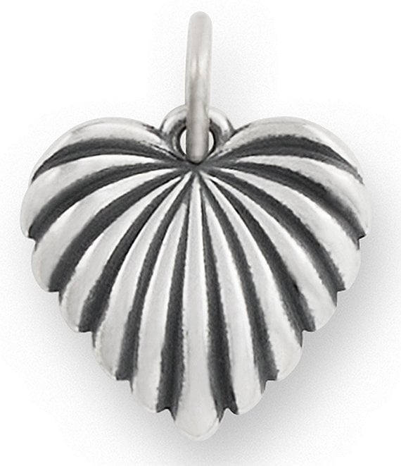 James Avery Fluted Heart Charm