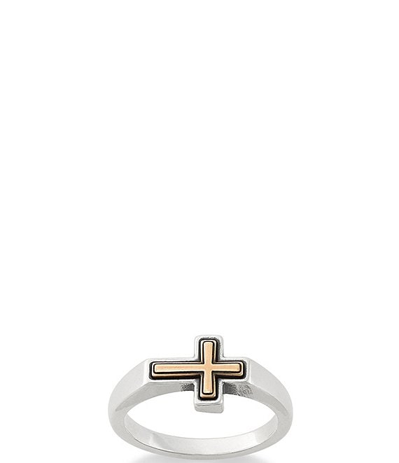 James Avery Framed Horizon Cross Band Ring
