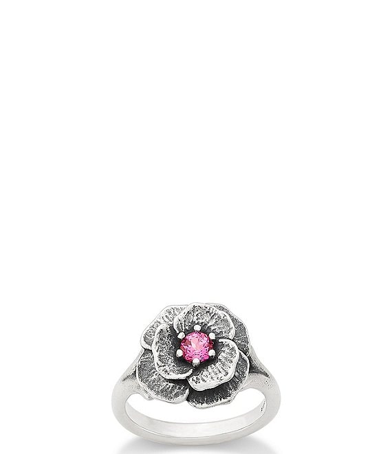 James Avery Gemstone Floral Ring