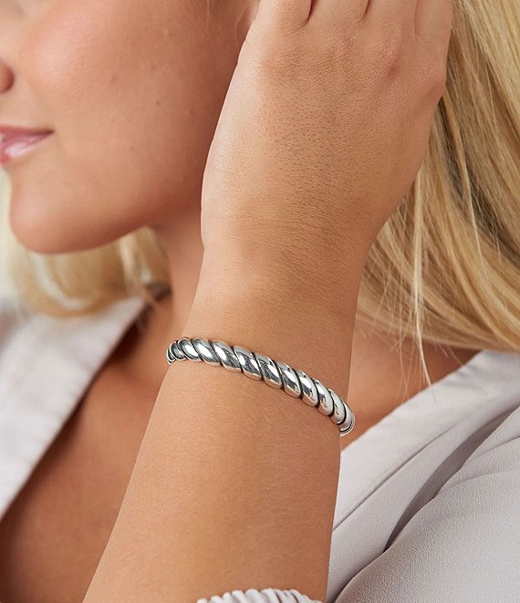 James Avery Half Twist Chunky Cuff Bracelet | Dillard's