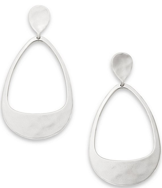 Dillards silver fashion earrings