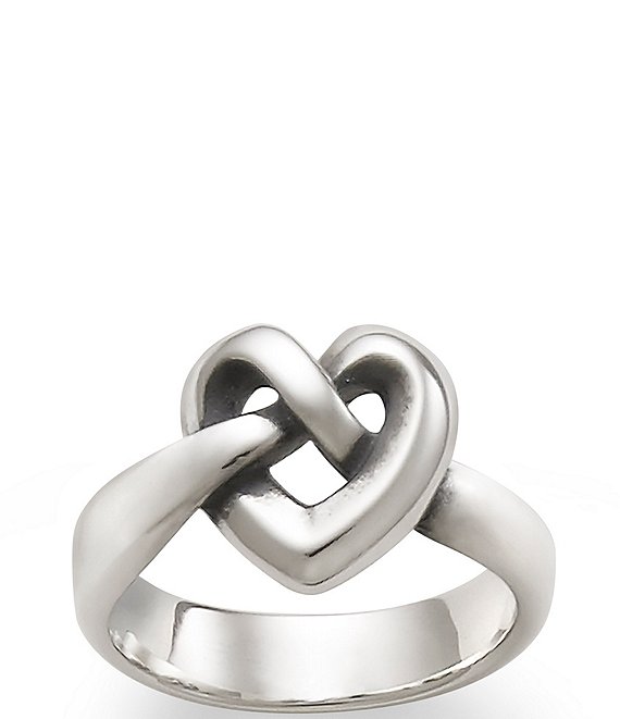 Heart with Two Flowers Ring | James Avery | Engagement ring white gold,  White gold rings, Sapphire engagement ring blue